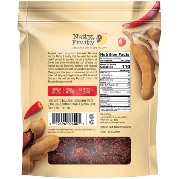 Nutty & Fruity Spicy Chili Tamarind Bites, 24 oz