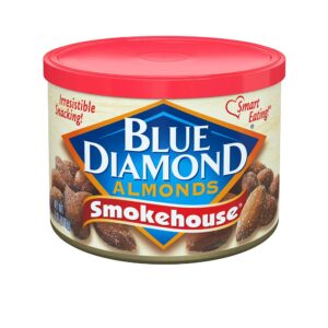 Blue Diamond Almonds Original Smokehouse, 6 Ounce (Pack of 12)