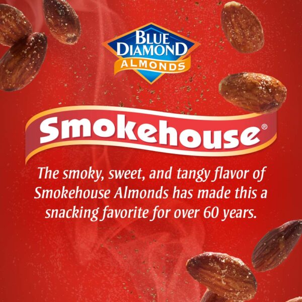 Blue Diamond Almonds Original Smokehouse, 6 Ounce (Pack of 12)