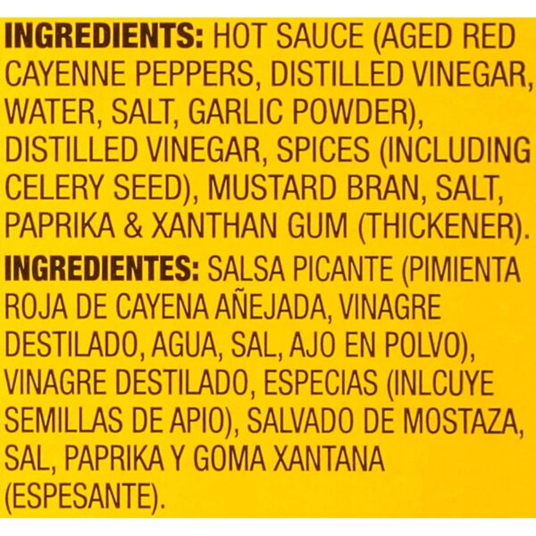 OLD BAY Hot Sauce, 64 fl oz - One 64 Fluid Ounce Bulk Container of Hot Sauce for Seafood Dishes, Wings, Burgers, Mac' n Cheese and Bloody Marys