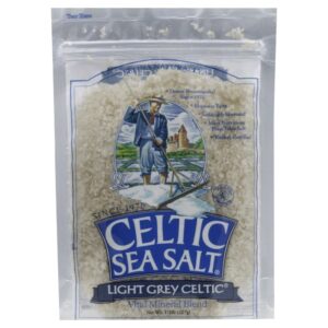 Celtic Sea Salt Light Grey Pouch 8.0 OZ (Pack of 1)