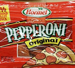 21 Ounce Hormel Pepperoni Deli Thin Sliced (1.5 Pounds Total), Pack of 1