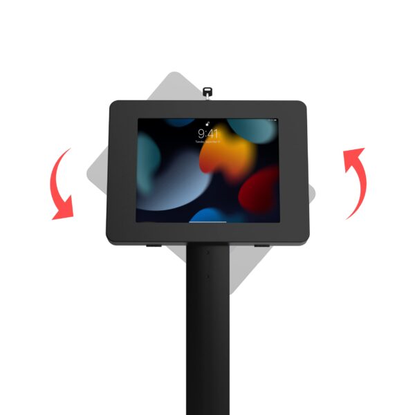 Thin Floor Stand CTA Tall Standing 360 Degree Kiosk Display Tablet Holder