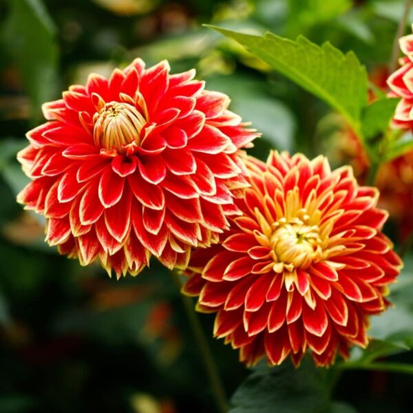 Votaniki Maxime Dahlia Tuber - Perennial, Large Blooms, Dahlia Decorative Maxime Tuber for Planting - Eye Catching Flower - Fast Growing Dahlia, Low Maintenance