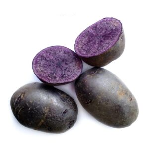 Votaniki Purple Majesty Potato Tubers - High Yielding, Unique and Nutritious Harvest, Potato Tubers for Planting - Low Maintenance & Easy to Grow