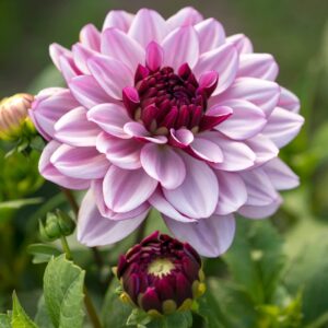 Votaniki Creme De Cassis Dahlia Tuber Clumps - Perennial, Spectacular Flower, Creme De Cassis Flowering Dahlia Tuber - Perfect Addition for Garden